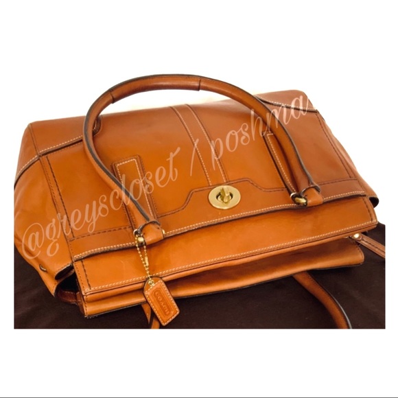 HAMPTON COACH TURNLOCK SATCHEL - Picture 6 of 15